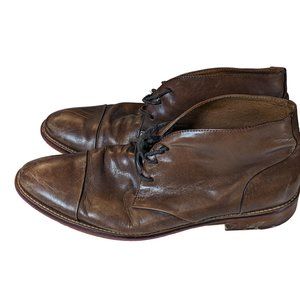 Johnston & Murphy Copeland Brown Chukka Booties Men's 10M 20-7538